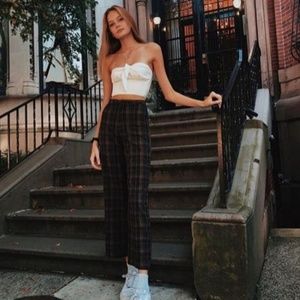 Brandy Melville Plaid Valentina Pants